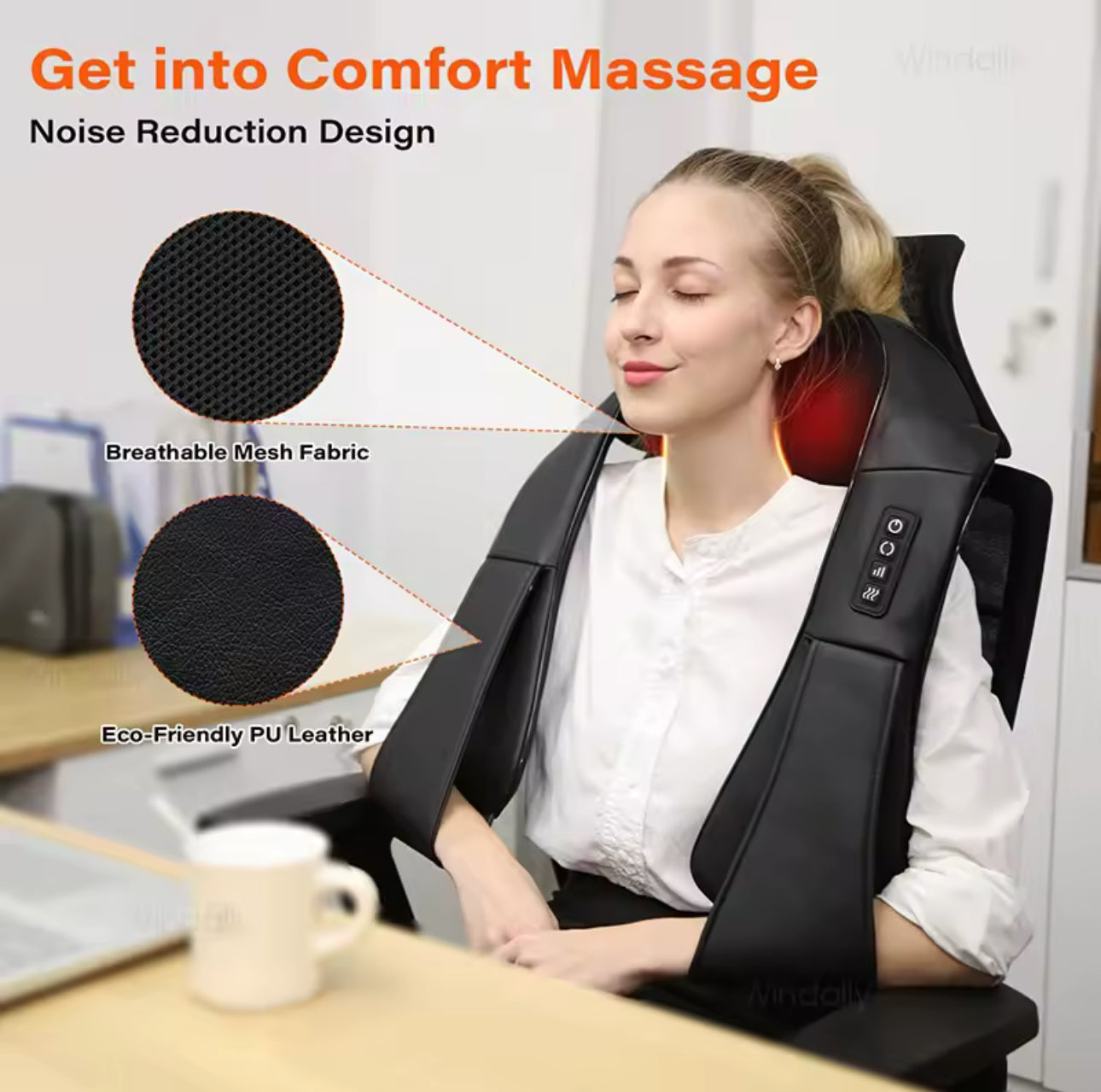 Shiatsu Heated Neck and Back Massager
