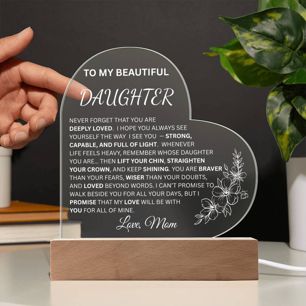 To My Beautiful Daughter | Full of Light