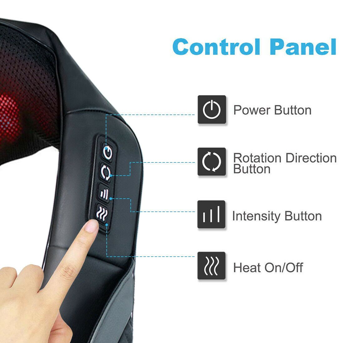 Shiatsu Heated Neck and Back Massager