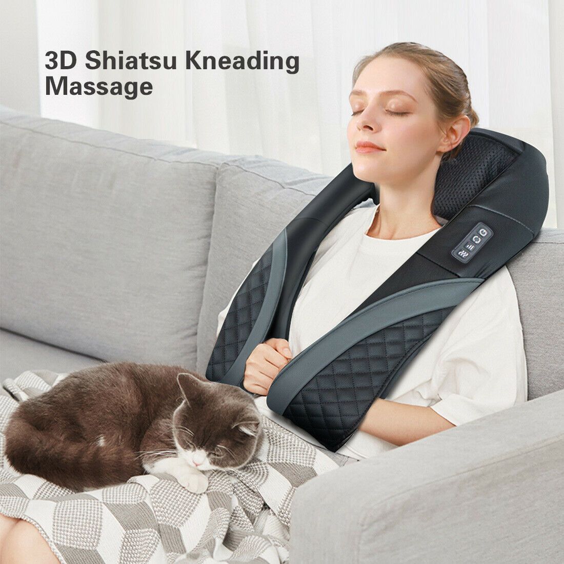 Shiatsu Heated Neck and Back Massager