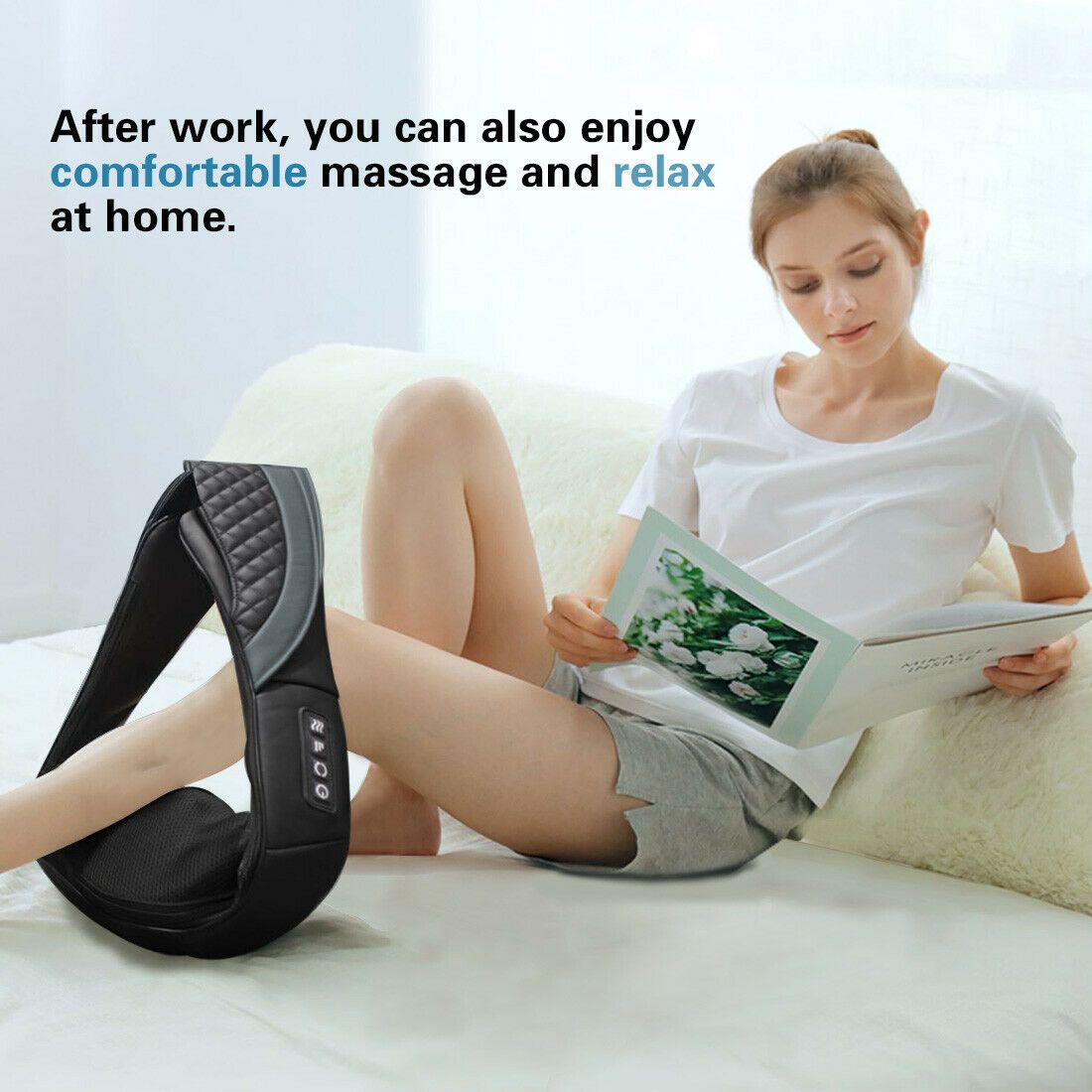 Shiatsu Heated Neck and Back Massager