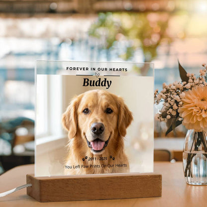 Personalized Pet Memorial Acrylic Plaque