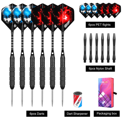 CyeeLife 6/12PCS 24G hard dart steel needle