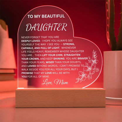 To My Beautiful Daughter | Full of Light