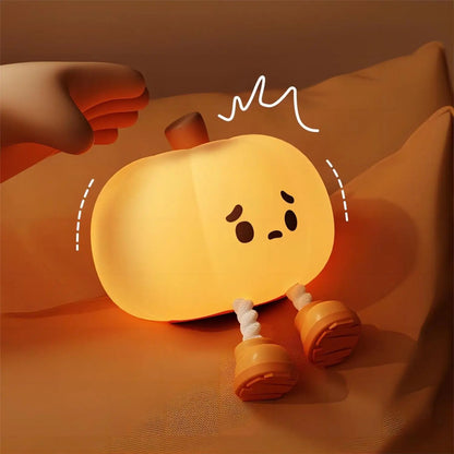 Adorable Pumpkin Night Light