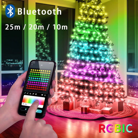 Fairy Lights with Bluetooth Remote Control