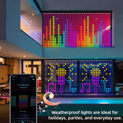 Smart LED Curtain Sync Lights