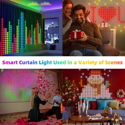 Smart LED Curtain Sync Lights