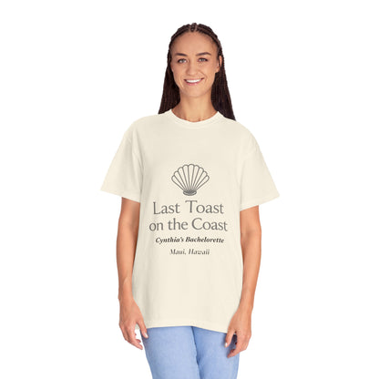 Last Toast on the Coast - T-shirt → Beach Bachelorette Shirt | Last Toast on the Coast Tee