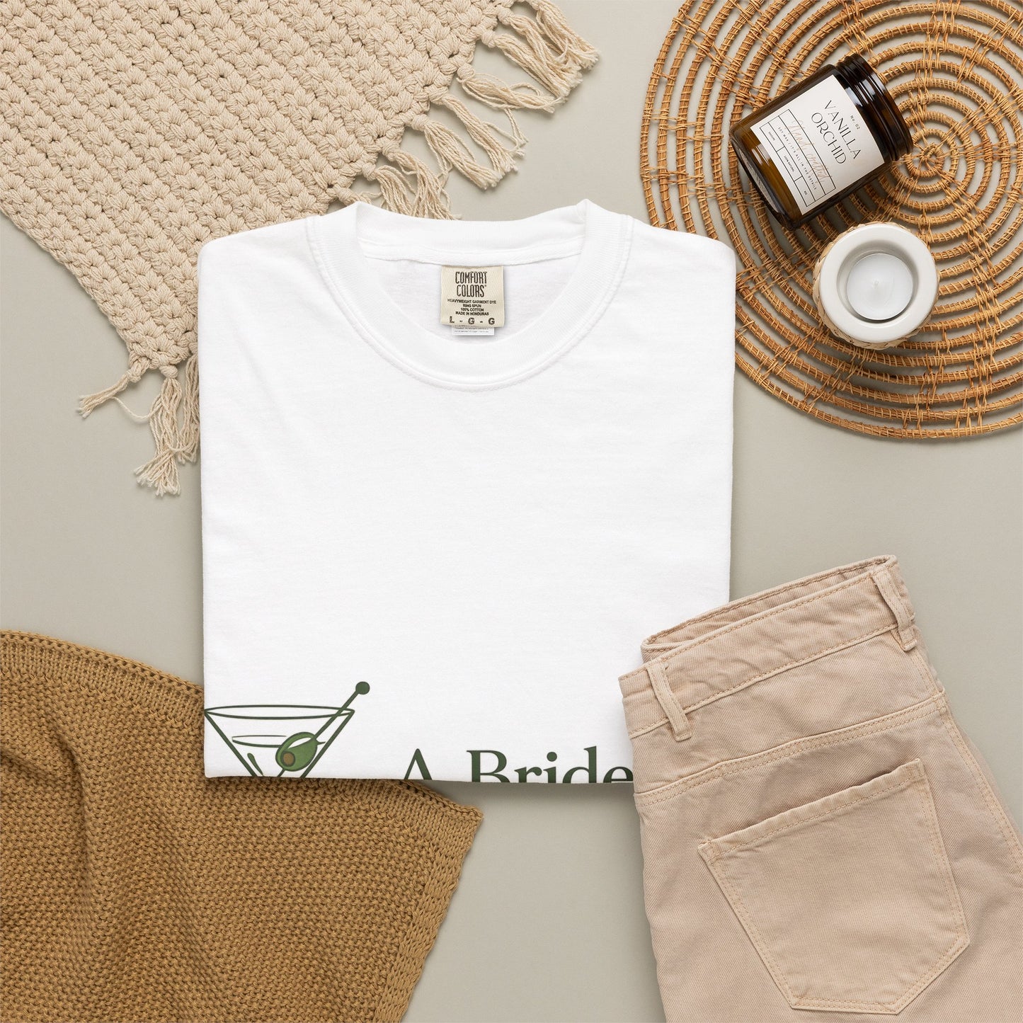 Bride In A Tini Bit - T-shirt → Bride in a Tini Bit Shirt | Beach Bachelorette Tee