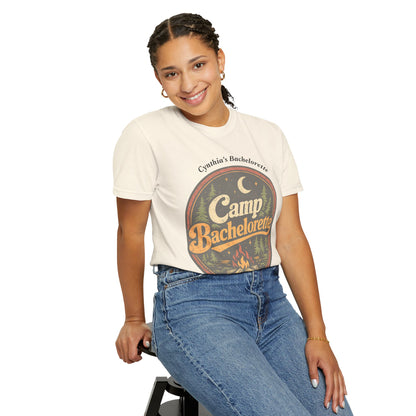 Camp Bachelorette - T-shirt → Camp Bachelorette Shirt | Cabin Weekend Bride Squad Tee
