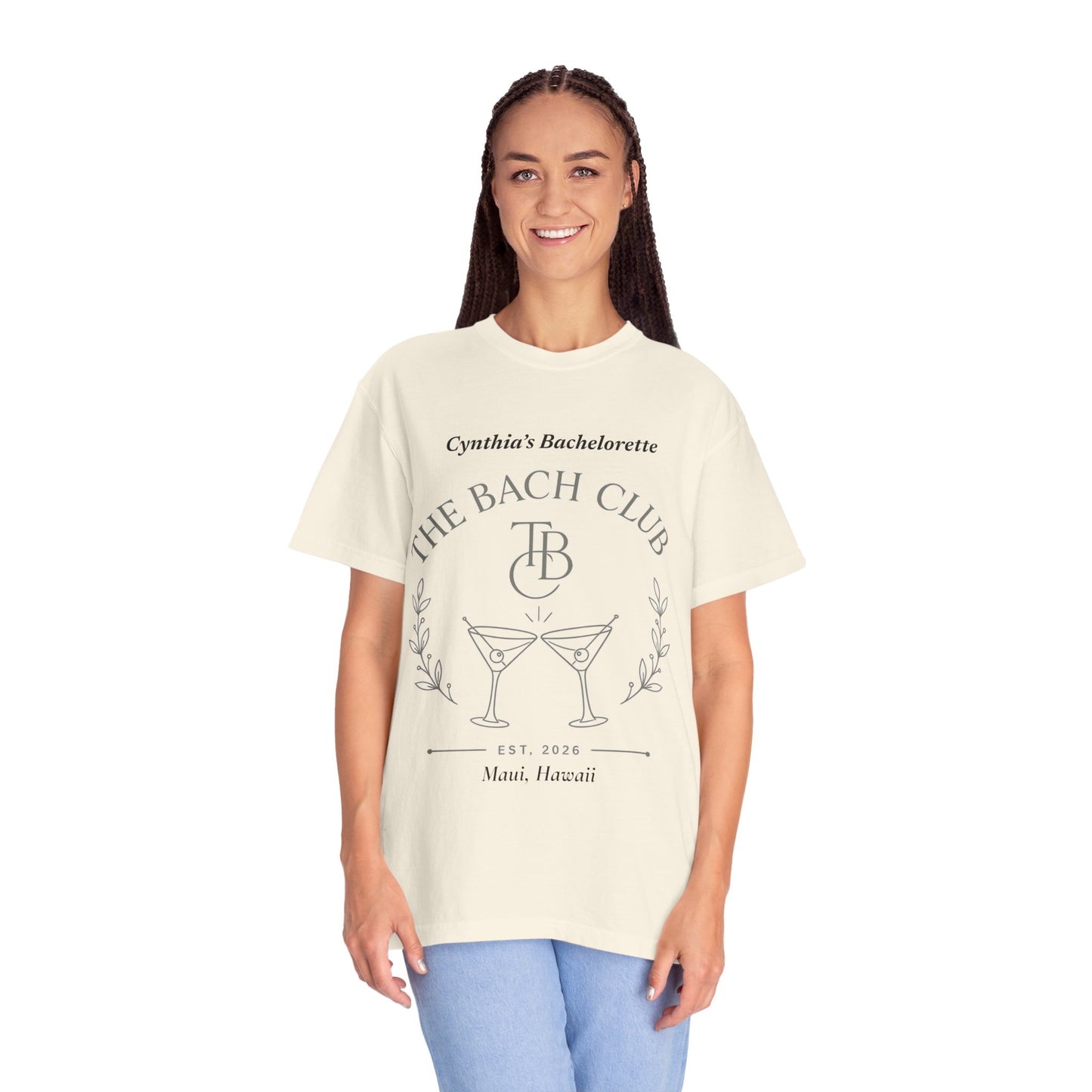 The Bach Club - T-shirt → The Bach Club Shirt | Custom Bride Squad T-Shirt
