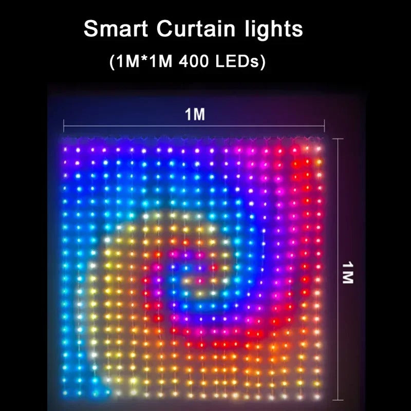 Smart LED Curtain Sync Lights