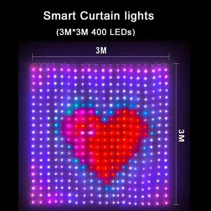 Smart LED Curtain Sync Lights